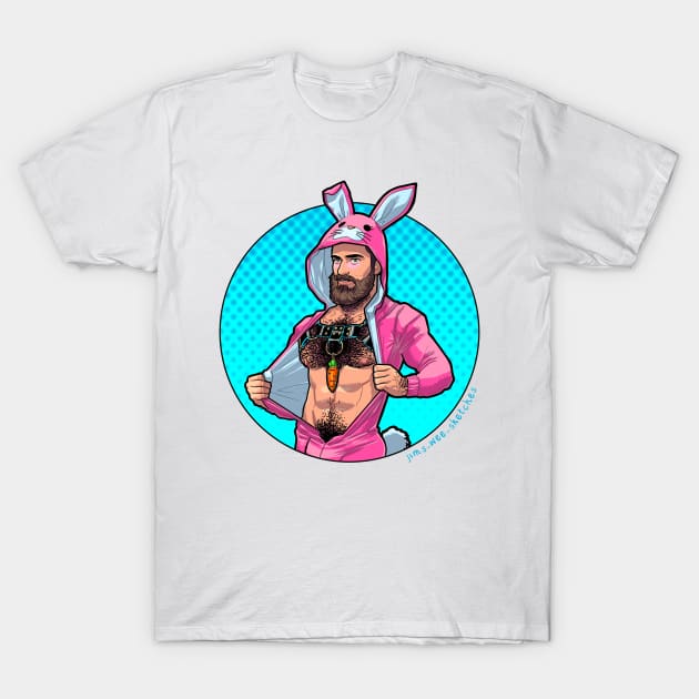 Bear bunny T-Shirt by Jims_wee_sketches